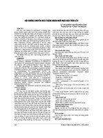 HỘI CHỨNG CHUYỂN HOÁ ở BỆNH NHÂN NHỒI máu não TRÊN lều