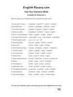 complete the sentences 4 bgb73