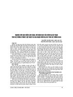 NGHIÊN cứu đặc điểm lâm SÀNG, mô BỆNH học của VIÊM dạ dày mạn THEO hệ THỐNG SYDNEY cập NHẬP và GIAI đoạn VIÊM dạ dày THEO hệ THỐNG OLGA