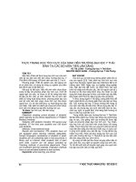 THỰC TRẠNG học TÍCH cực của SINH VIÊN TRƯỜNG đại học y THÁI BÌNH tại các bộ môn TIỀN lâm SÀNG