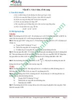 Toán 9  góc ở tâm và số đo cung 