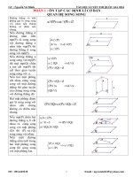 CHUYÊN ĐỀ THỂ TÍCH (NGUYỄN VŨ MINH)