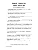 big grammar book 2 big quiz 