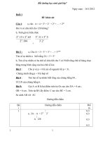 Giáo án bồi dưỡng học sinh giỏi Toán 7 hay