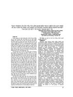 THỰC TRẠNG và các yếu tố LIÊN QUAN đến THỰC HIỆN các QUY ĐỊNH về AN TOÀN vệ SINH LAO ĐỘNG và PHÒNG CHỐNG BỆNH NGHỀ NGHIỆP tại các cơ sở y tế TRỰC THUỘC bộ y tế