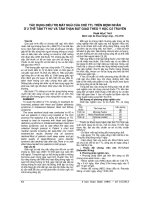 TÁC DỤNG điều TRỊ mát NGỦ của CHÈ TTL TRÊN BỆNH NHÂN ở 2 THỂ tâm tỳ hư và tâm THẬN bất GIAO THEO y học cổ TRUYỀN