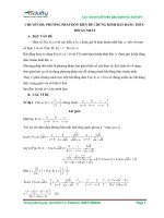 Phương pháp dồn biến trong chứng minh bất đẳng thức bậc THCS 