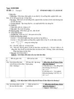 Giáo án giải tích  tính đơn điệu của hàm số