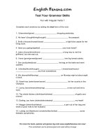 fun with irregular verbs 1 eg12