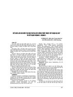 KẾT QUẢ lâu dài điều TRỊ UNG THƯ dạ dày BẰNG PHẪU THUẬT cắt đoạn dạ dày và vết HẠCH CHẶNG 2, CHẶNG 3