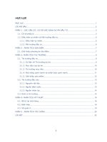 Bài tập thẩm định dự án đầu tư nhà hàng hoa biển