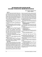 THỰC TRẠNG NĂNG lực điều TRA NGỘ độc THỰC PHẨM của hệ THỐNG y tế TUYẾN cơ sở của 3 TỈNH ĐỒNG BẰNG bắc bộ năm 2009