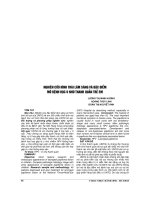 NGHIÊN cứu HÌNH THÁI lâm SÀNG và đặc điểm mô BỆNH u NHÚ THANH QUẢN TRẺ EM