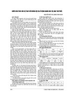 BƯỚC đầu THEO dõi sự THAY đổi NỒNG độ CEA ở BỆNH NHÂN HOÁ TRỊ UNG THƯ PHỔI