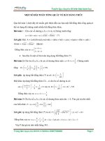 Một vài bài toán bất đẳng thức thú vị toán THCS 