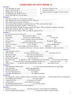 Tổng hợp bài tập tiếng anh lớp 11  doc 