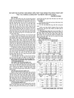 ĐO mật độ XƯƠNG vận ĐỘNG VIÊN THỂ THAO BẰNG PHƯƠNG PHÁP hấp THU TIA x NĂNG LƯỢNG kép tại BỆNH VIỆN hữu NGHỊ