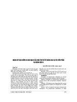 NHẬN xét đặc điểm DI căn HẠCH của UNG THƯ cổ tử CUNG SAU xạ TRỊ TIỀN PHẪU tại BỆNH VIỆN k