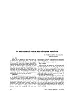 TÁC DỤNG GIẢM HO của THUỐC HL TRONG điều TRỊ VIÊM HỌNG đỏ cấp