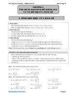 TÀI LIỆU đại số   GIẢI TÍCH lớp 12 năm học 2015   2016