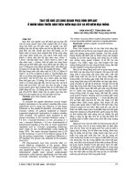 THAY đổi NHÚ lợi XUNG QUANH PHỤC HÌNH IMPLANT ở NHÓM RĂNG TRƯỚC hàm TRÊN   NIÊM mạc dày SO với NIÊM mạc MỎNG