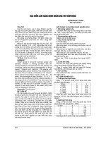 ĐẶC điểm lâm SÀNG BỆNH NHÂN UNG THƯ vòm HỌNG