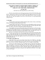 Thuy van   bien 01 ỨNG DỤNG GOOGLE EARTH TRONG PHÒNG CHỐNG lũ TRÊN các lưu vực SÔNG NHỎ, áp DỤNG THÍ điểm CHO lưu vực NGÒI THIA, TỈNH yên bái 