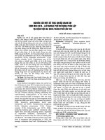 NGHIÊN cứu một số TRỰC KHUẨN GRAM âm SINH MEN BETA   LACTAMASE PHỔ mở RỘNG PHÂN lập tại BỆNH VIỆN đa KHOA THÀNH PHỐ cần THƠ