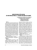 NGHIÊN cứu ĐÁNH GIÁ TIỀN lâm SÀNG của PHỨC MIỄN DỊCH PHÓNG xạ i RITUXIMAB TRÊN ĐỘNG vật THÍ NGHIỆM