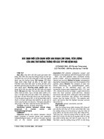 XÁC ĐỊNH mối LIÊN QUAN GIỮA GIA đoạn lâm SÀNG , TIÊN LƯỢNG của UNG THƯ BUỒNG TRỨNG với các TYP mô BỆNH học