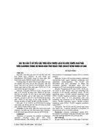 GIÁ TRỊ của tỉ số TIỂU cầu TRÊN KÍCH THƯỚC LÁCH và KÍCH THƯỚC GAN PHẢI TRÊN ALBUMIN TRONG dự đoán GIÃN TĨNH MẠCH THỰC QUẢN ở BỆNH NHÂN xơ GAN