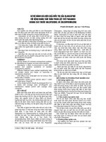 SƠ bộ ĐÁNH GIÁ HIỆU QUẢ điều TRỊ của OLANZAPINE với BỆNH NHÂN tâm THẦN PHÂN LIỆT THỂ PARANOID KHÁNG các THUỐC HALOPERIDOL và CHLORPROMAZINE