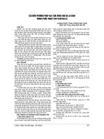 CẢI BIÊN PHƯƠNG PHÁP KAY sửa VÒNG VAN BA lá GIÃN TRONG PHẪU THUẬT THAY VAN HAI lá