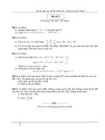 tuyển tập các đề thi chọn học sinh giỏi môn toán 7