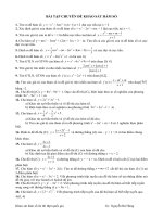 BÀI tập CHUYÊN đề KHẢO sát hàm số