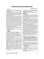 PHẪU THUẬT UNG THƯ THỰC QUẢN QUA ĐƯỜNG nội SOI NGỰC