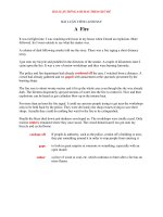 BÀI LUẬN TIẾNG ANH HAY   a fire 