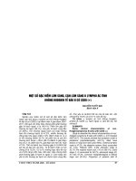 MỘT số đặc điểm lâm SÀNG, cận lâm SÀNG u LYMPHO ác TÍNH KHÔNG HODGKIN tế bào b có CD20 (+)