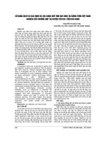 SỬ DỤNG DỊCH vụ xác ĐỊNH và lựa CHỌN GIỚI TÍNH KHI SINH tại NÔNG THÔN VIỆT NAM   NGHIÊN cứu TRƯỜNG hợp tại HUYỆN TIÊN DU, TỈNH bắc NINH