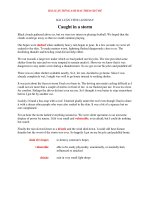 BÀI LUẬN TIẾNG ANH HAY   caught in a storm 