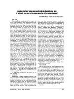 NGHIÊN cứu TÌNH TRẠNG GAN NHIỄM mỡ và NỒNG độ LIPID máu ở TRẺ THỪA cân béo PHÌ tại KHOA NHI BỆNH VIỆN TRUNG ƯƠNG HUẾ