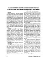 SO SÁNH tác DỤNG TRÊN TUẦN HOÀN, ĐÔNG máu, CHỨC NĂNG THẬN và một số tác DỤNG của DUNG DỊCH TETRASPAN 6% với VOLUVEN 6%