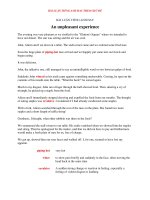 BÀI LUẬN TIẾNG ANH HAY   an unpleasant experience 