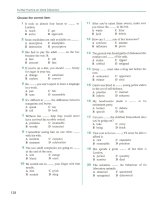 bài tập từ vựng ôn thi đại học