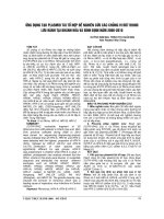 ỨNG DỤNG tạo PLASMID tái tổ hợp để NGHIÊN cứu các CHỦNG VI rút RHINO lưu HÀNH tại KHÁNH hòa và BÌNH ĐỊNH năm 2008 2010