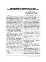 ĐÁNH GIÁ HIỆU QUẢ điều TRỊ PHÌ đại LÀNH TÍNH LUYẾN TIỀN LIỆT của VIÊN nén TADIMAX TRÊN một số CHỈ TIÊU lâm SÀNG và cận lâm SÀNG