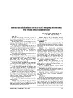 ĐÁNH GIÁ HIỆU QUẢ của bổ SUNG kẽm và đa VI CHẤT lên sự PHỤC hồi DINH DƯỠNG ở TRẺ SUY DINH DƯỠNG có NHIỄM ROTAVIUS