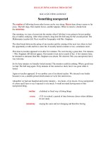 BÀI LUẬN TIẾNG ANH HAY   something unexpected 