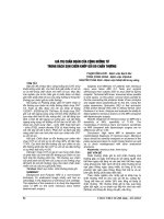 GIÁ TRỊ CHẨN đoán của CỘNG HƯỞNG từ TRONG RÁCH sụn CHÊM KHỚP gối DO CHẤN THƯƠNG