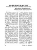 NGHIÊN cứu QUY TRÌNH CHẾ tạo CỘNG hợp IGG FITC DÙNG TRONG kỹ THUẬT MIỄN DỊCH HUỲNH QUANG TRỰC TIẾP ĐỊNH DANH FLAVIVIRUS